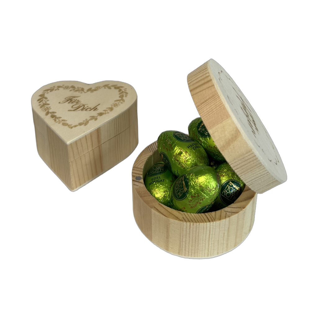 Holzbox mit Gravur