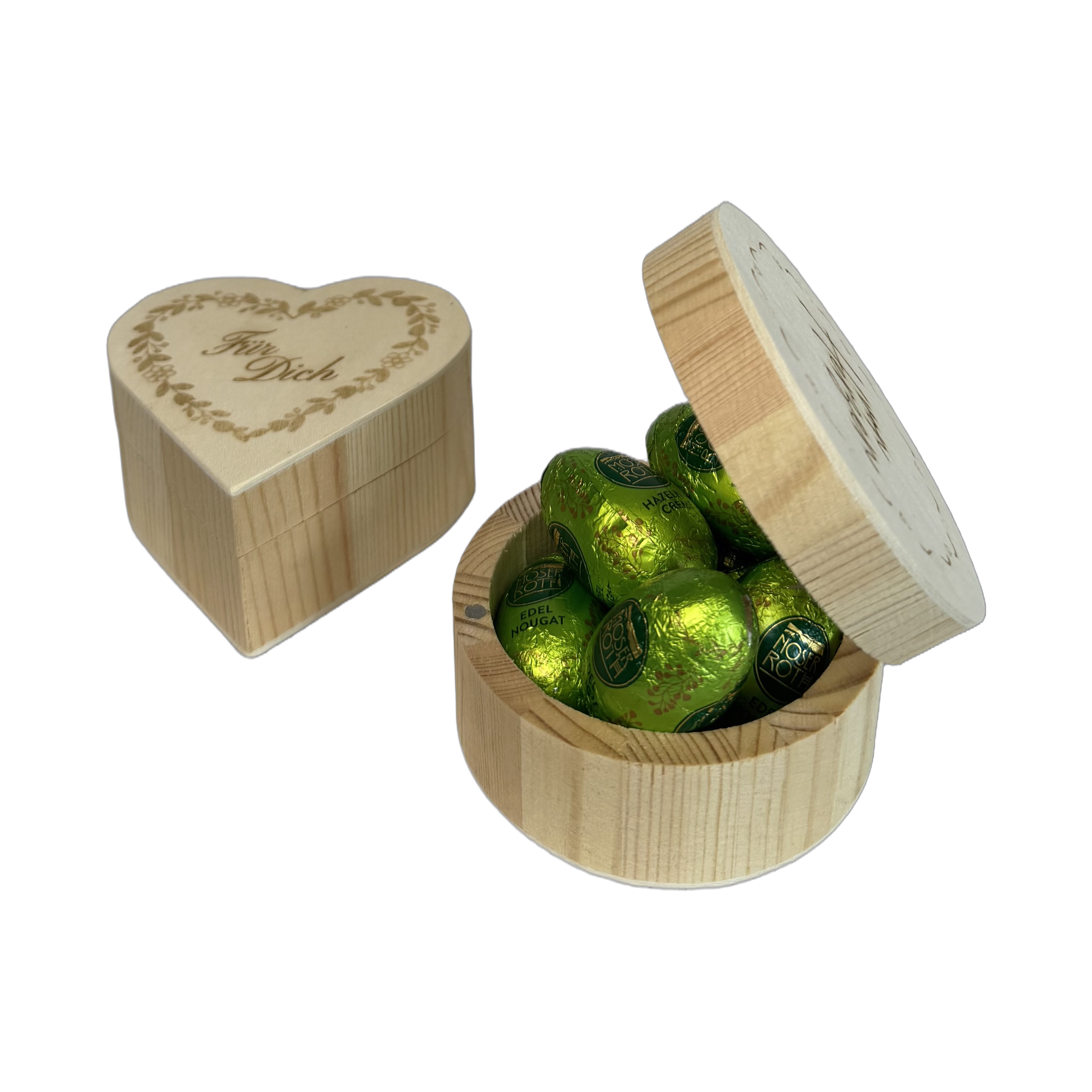 Holzbox mit Gravur