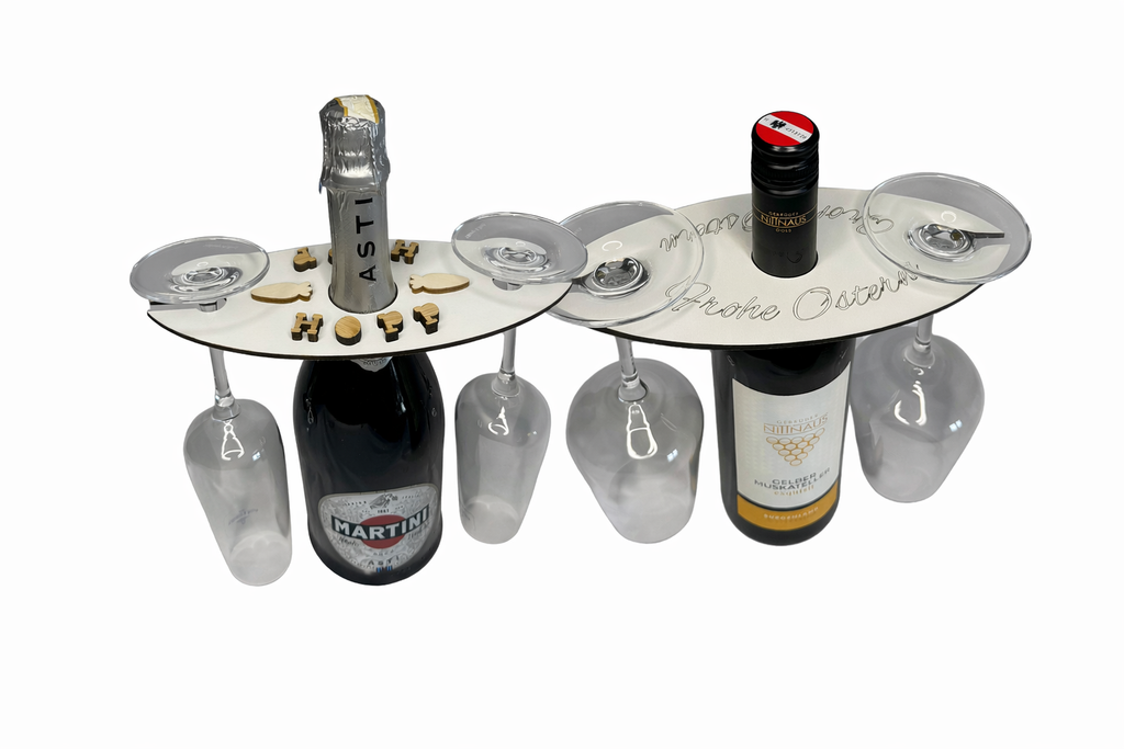 Flaschenaufsatz mit Glashalter – Oster Edition
