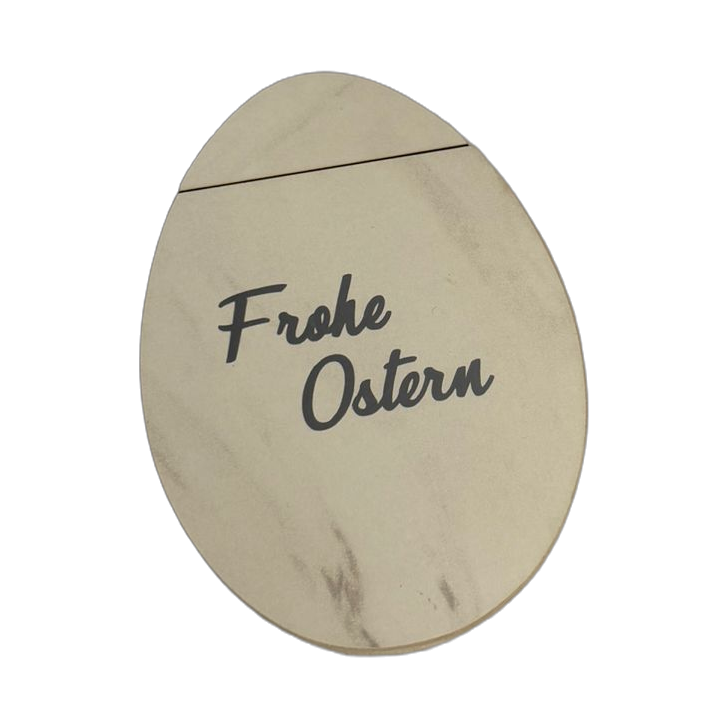 Osterei Geldgeschenk-Halter aus Holz