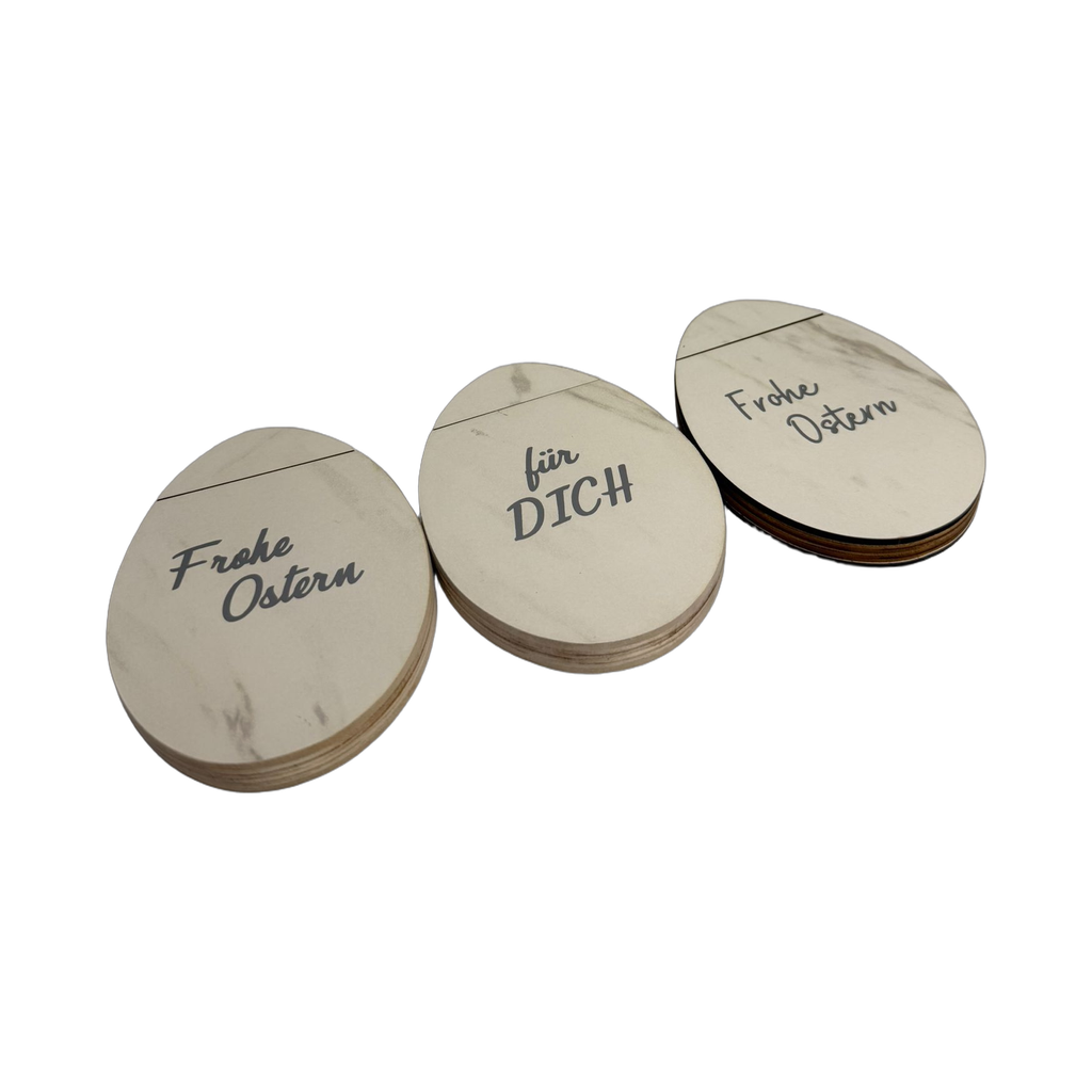 Osterei Geldgeschenk-Halter aus Holz