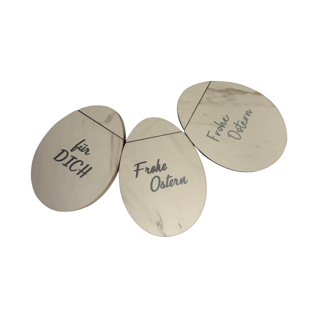 Osterei Geldgeschenk-Halter aus Holz